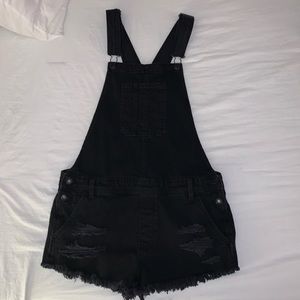 American Eagle Short Overalls